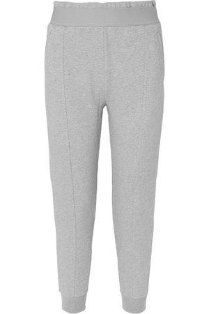 adidas by Stella McCartney | Essentials French cotton-blend terry track pants | NET-A-PORTER.COM