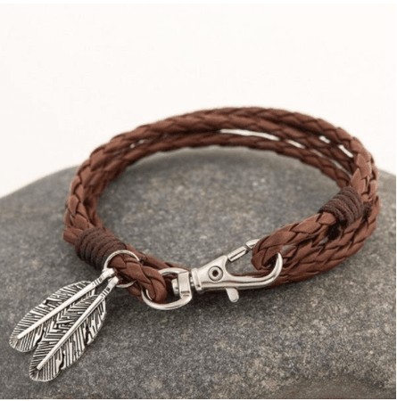 Native American Feather Bracelet