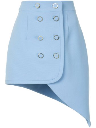 George Keburia double-breasted Skirt blue