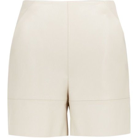 Peridot Graham Leather Shorts ($140)