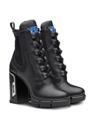 Versace combat boots
