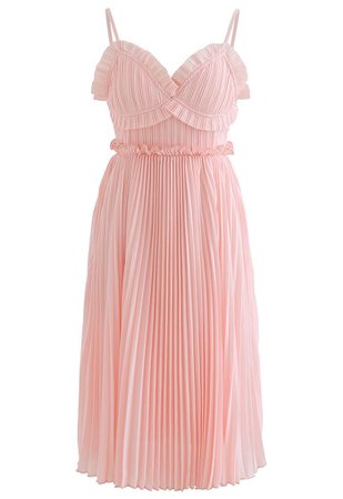 light pink dress