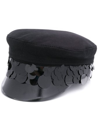 Black RtA Sequin Detail Hat | Farfetch.com