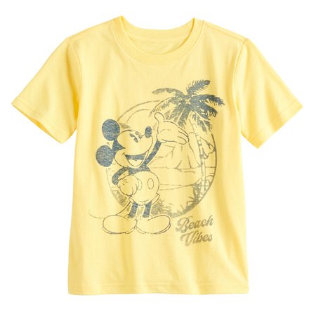Disney's Mickey Mouse Boys 4-7 "Beach Vibes" Graphic Tee by Family Fun™ | Kohls