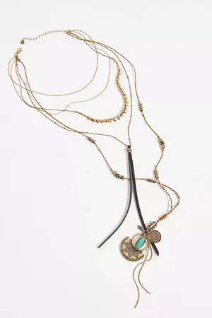 Rivers & Roads Layered Necklace | Free People