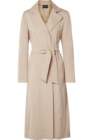 Akris | Teri belted cotton and silk-blend coat | NET-A-PORTER.COM