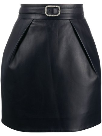 Alexandre Vauthier Belted Mini Skirt - Farfetch