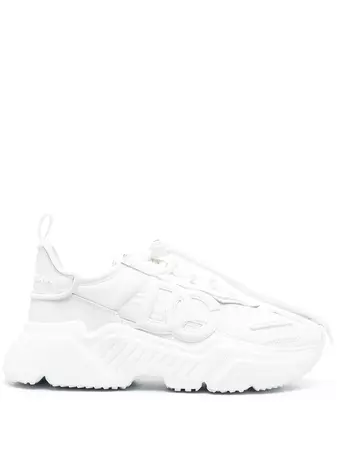 Dolce & Gabbana Daymaster Leather Sneakers - Farfetch