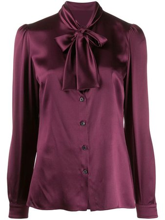 purple dolce gabbana blouse