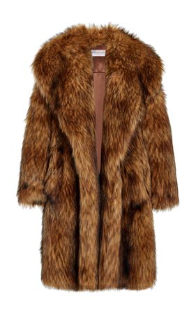 Michael Kors Collection Faux-Fur Shawl Coat By Michael Kors Collection | Moda Operandi