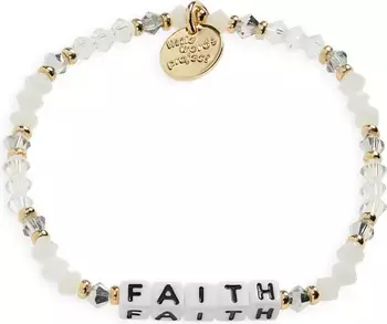 Little Words Project Faith Beaded Stretch Bracelet | Nordstrom