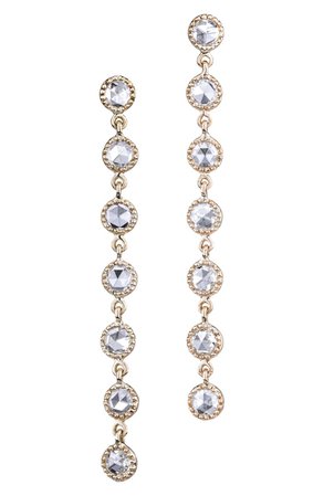 Sethi Couture Grace Diamond Linear Drop Earrings | Nordstrom