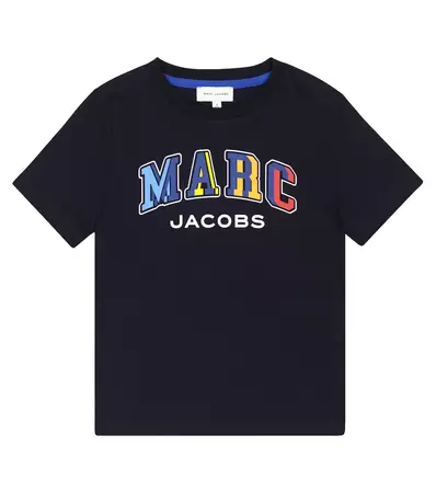 Marc Jacobs Kids - Logo cotton jersey T-shirt | Mytheresa