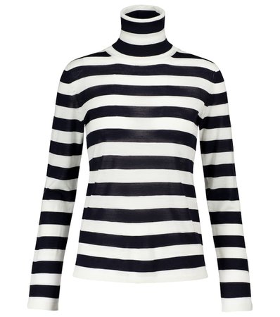 Max Mara - Adelio striped virgin wool sweater | Mytheresa