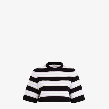 Multicolor cotton sweater - SWEATER | Fendi
