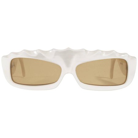Thierry Mugler Galaxie Pearl Sunglasses, circa 1977-79 For Sale at 1stdibs