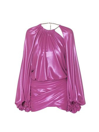 ''Karen'' violet mini dress for Women | THE ATTICO®