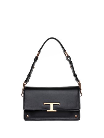 Tods Tods Black Leather Bag