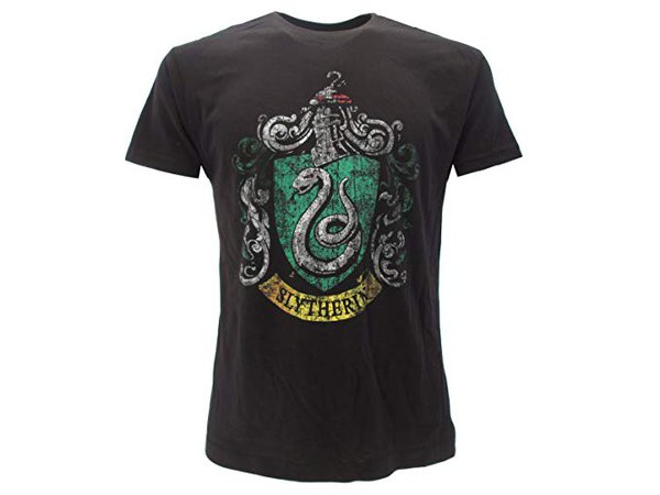 T-Shirt SLYTHERIN Haus Symbol WAFFEN Harry Potter - 100% Offiziell WARNER BROS: Amazon.de: Bekleidung