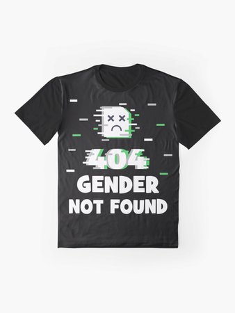 "Agender 404 Gender not found Funny Error Face Agender Pride Agender Flag Agender No Gender Meme" T-shirt by insanius | Redbubble