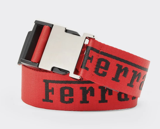 FERRARI - Ferrari logo tape belt