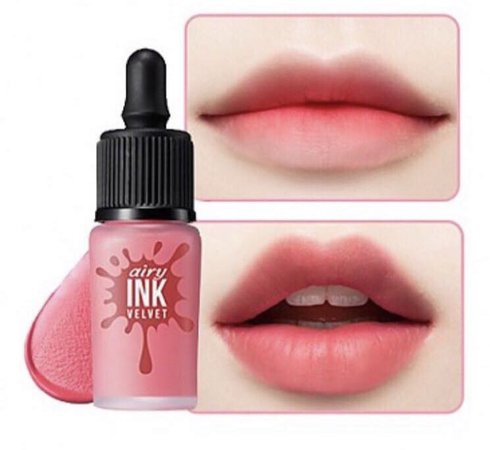 dusty pink korean lips