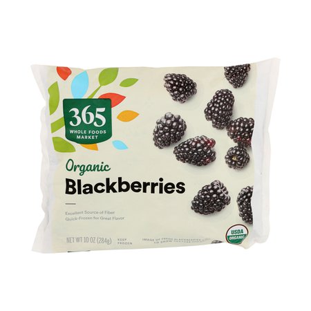 Frozen Organic Fruit, Blackberries, 10 oz, 365 by Whole Foods Market | Whole Foods Market