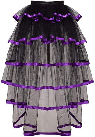 Amazon.com: GRACEART Victorian Steampunk Tie-on Bustle Skirt Tutu Belt Lace Underskirt 105cm length : Clothing, Shoes & Jewelry