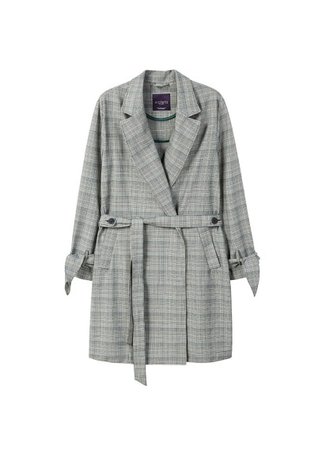 Violeta BY MANGO Prince of Wales trench