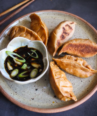 Korean Kimchi Mandu Dumplings by plantiful_foodie | Quick & Easy Recipe | The Feedfeed