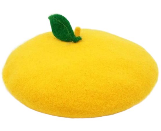 Python House Lemon Beret