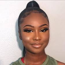 natural soft glam makeup black girl - Google Search
