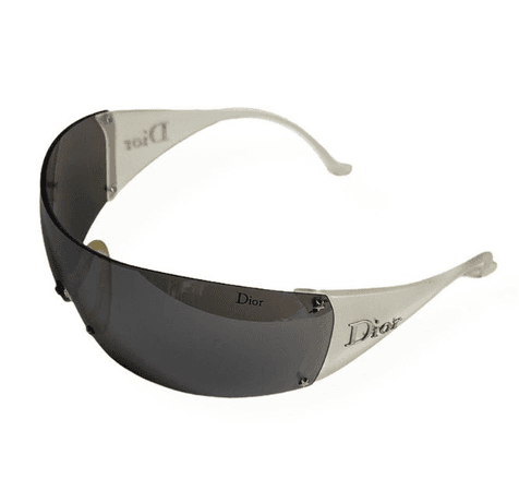 dior white 00s sunglasses