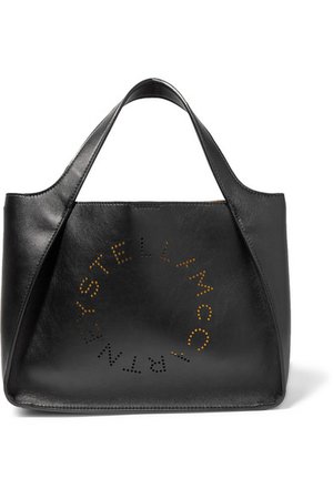 Stella McCartney | Perforated faux leather tote | NET-A-PORTER.COM