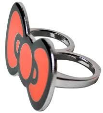 hello kitty bow ring - Google Search