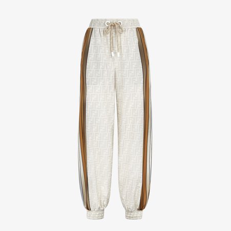 Shorts - White nylon shorts | Fendi