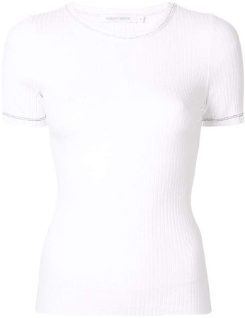 Luxe ribbed T-shirt