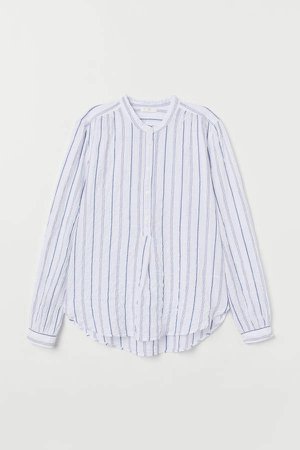 Striped Blouse - White