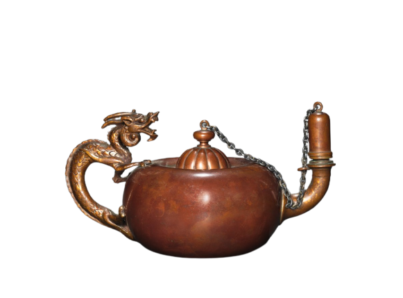 Oil Lamp. Date: 1880 Maker: Gorham Manufacturing Company (American, founded 1831) Medium: Copper