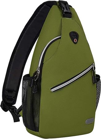 Amazon.com : MOSISO Sling Backpack, Multipurpose Crossbody Shoulder Bag Travel Hiking Daypack, Gray, Medium : Sports & Outdoors