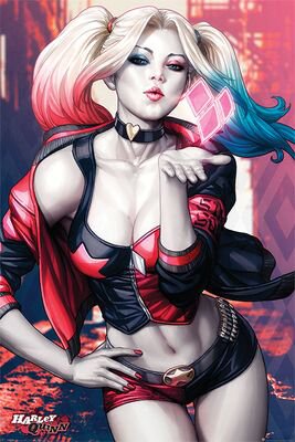 Batman | Kiss | Harley Quinn Poster | EMP