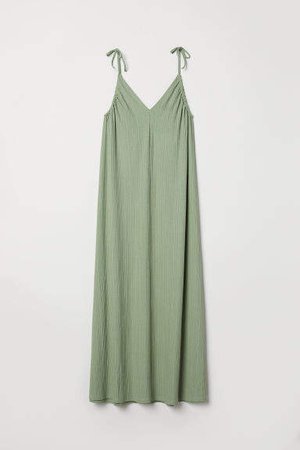 Oversized Maxi Dress - Green