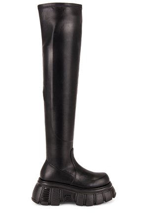 Jeffrey Campbell Stomped Ok Boot in Black | REVOLVE