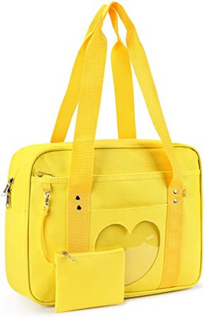 SteamedBun Ita Bag Heart Japanese Bags Kawaii Large Shoulder Anime Purse: Handbags: AmazonSmile