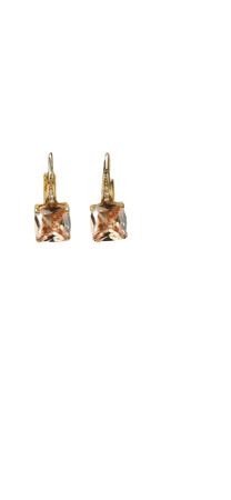 champagne earrings