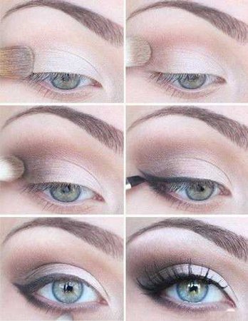 makeup looks for blue eyes brown hair - Google Search