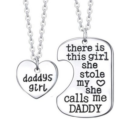 DAD AND DAUGHTER NECKLACE