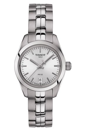 Tissot PR 100 Lady Small Bracelet Watch, 25mm | Nordstrom