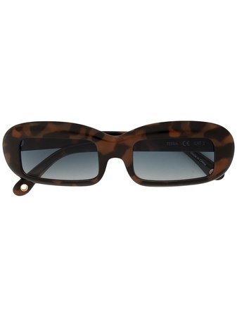 Shop Cult Gaia Terra tortoiseshell sunglasses with Express Delivery - FARFETCH