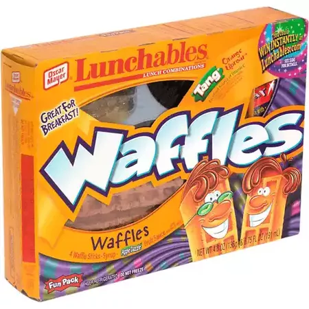 waffles lunchables